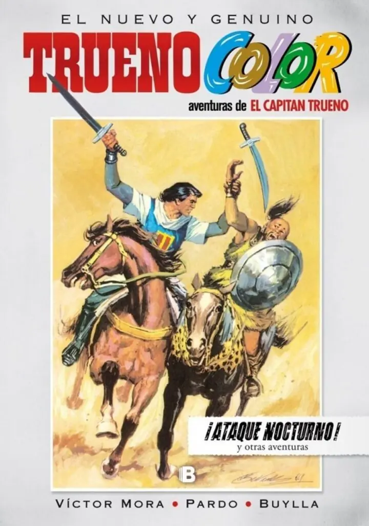 ¡Ataque nocturno! Y otras aventuras de El Capitán Trueno (Trueno Color 12) – Bruguera