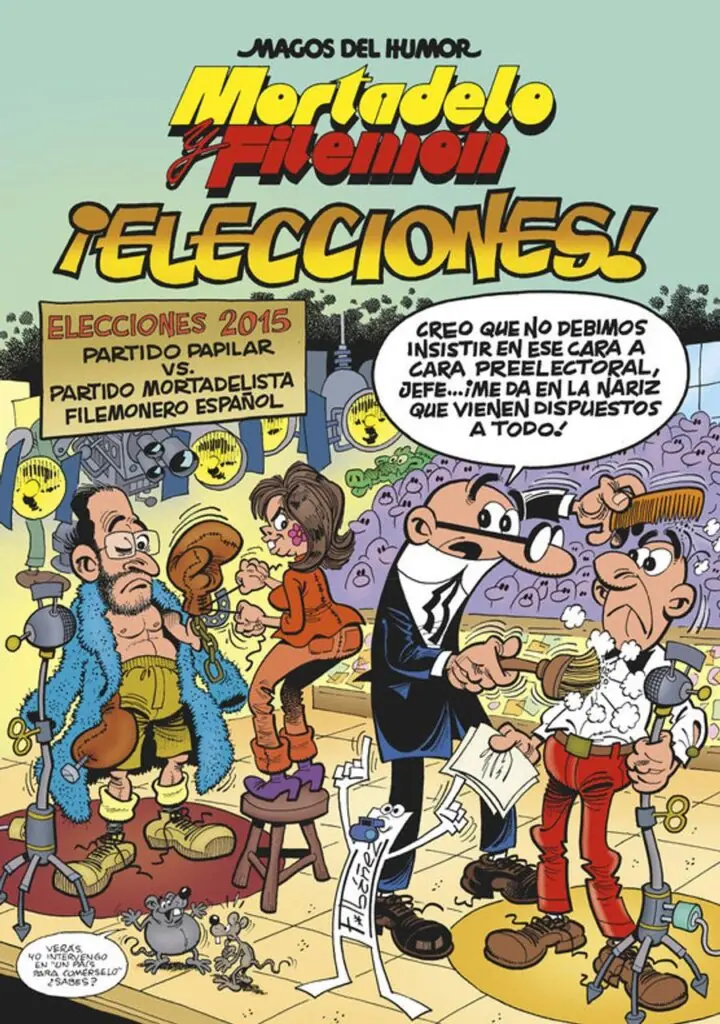 Mortadelo y Filemón. ¡Elecciones! (Magos del Humor 179) – Bruguera