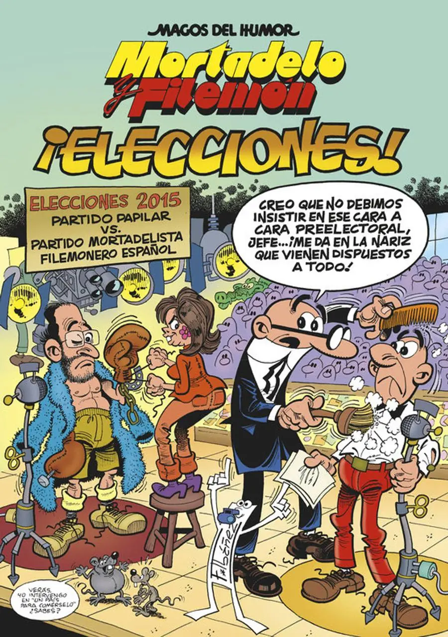 Mortadelo y Filemón. ¡Elecciones! (Magos del Humor 179) – Bruguera