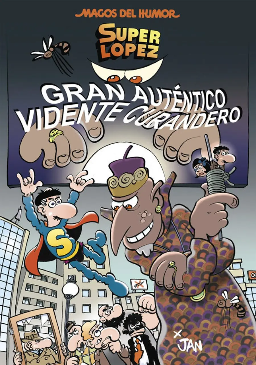 Superlópez. Gran Auténtico Vidente Curandero (Magos del Humor 177) – Bruguera