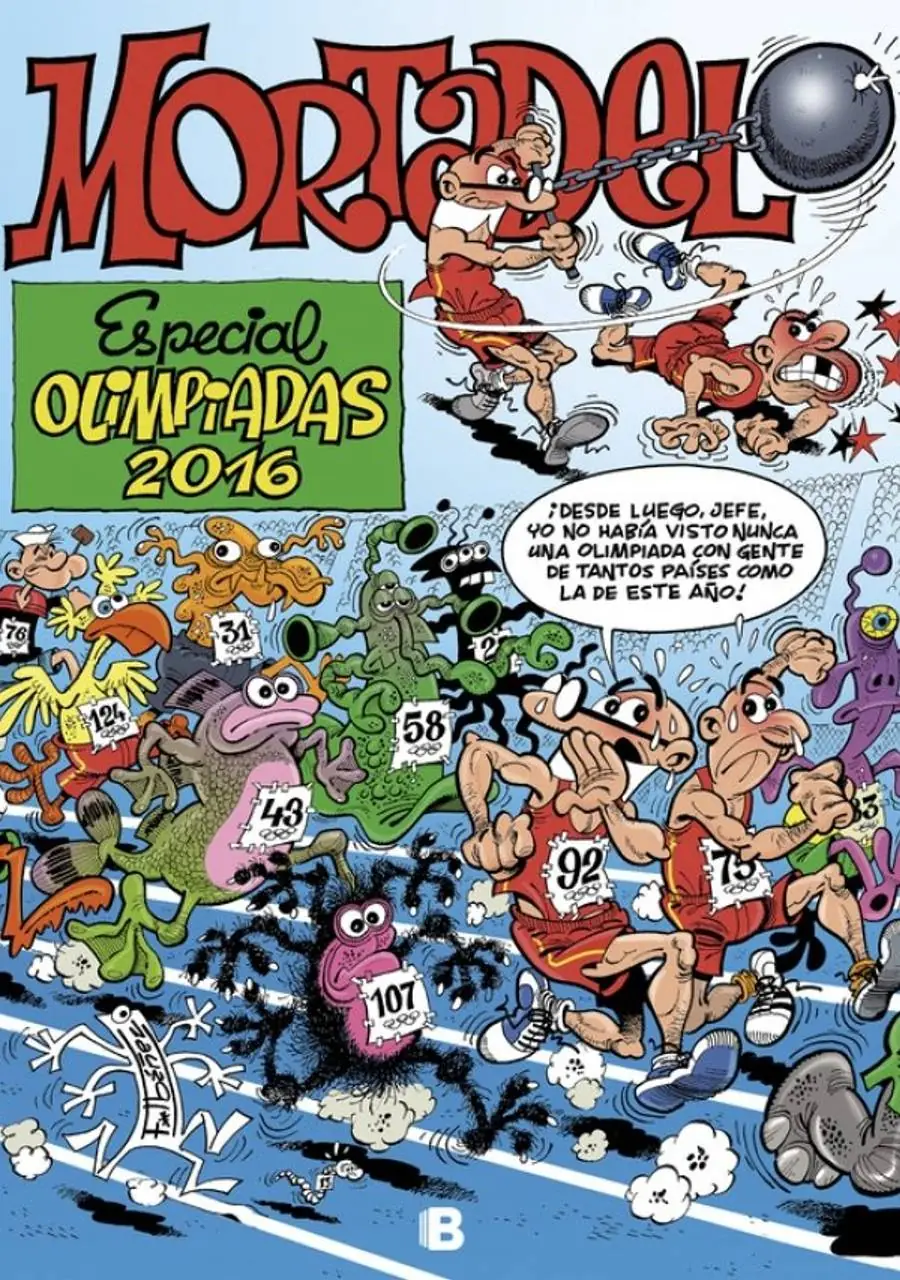 Especial Olimpiadas 2016 (Números especiales Mortadelo y Filemón) – Bruguera