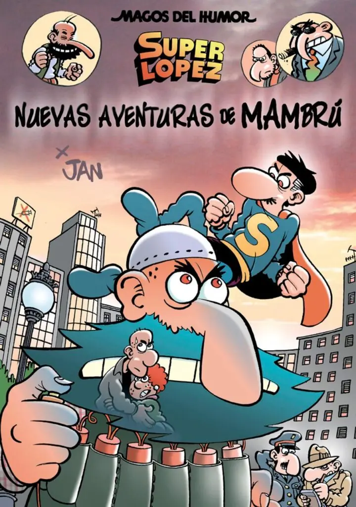 Superlópez. Nuevas aventuras de Mambrú (Magos del Humor 187) – Bruguera