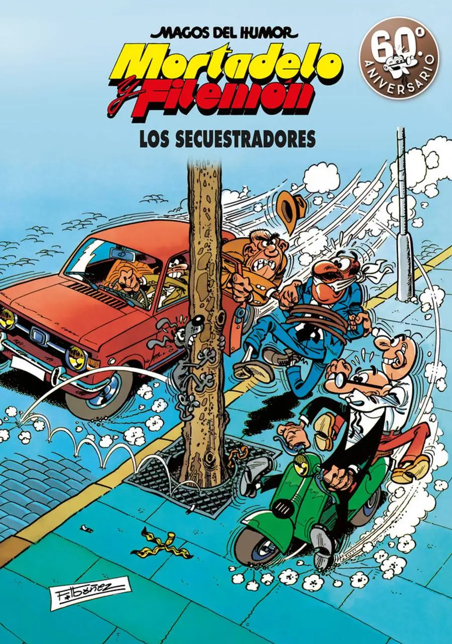 Mortadelo y Filemón. Los secuestradores (Magos del Humor 191) – Bruguera
