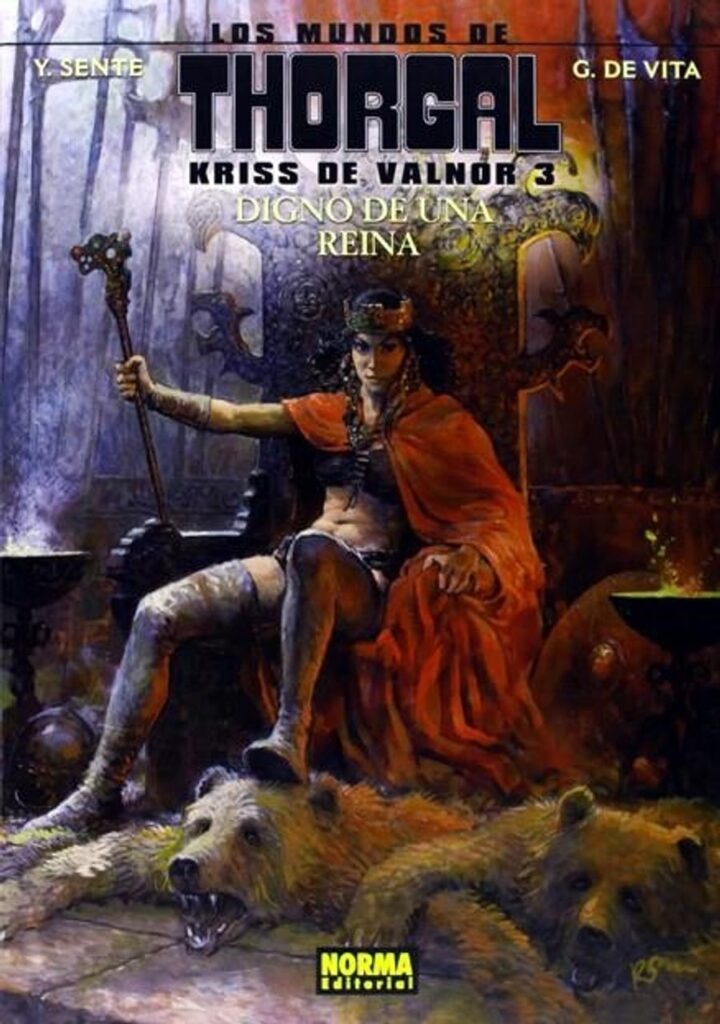 Los Mundos de Thorgal Kriss de Valnor 03 (Digno de una Reina) – Norma