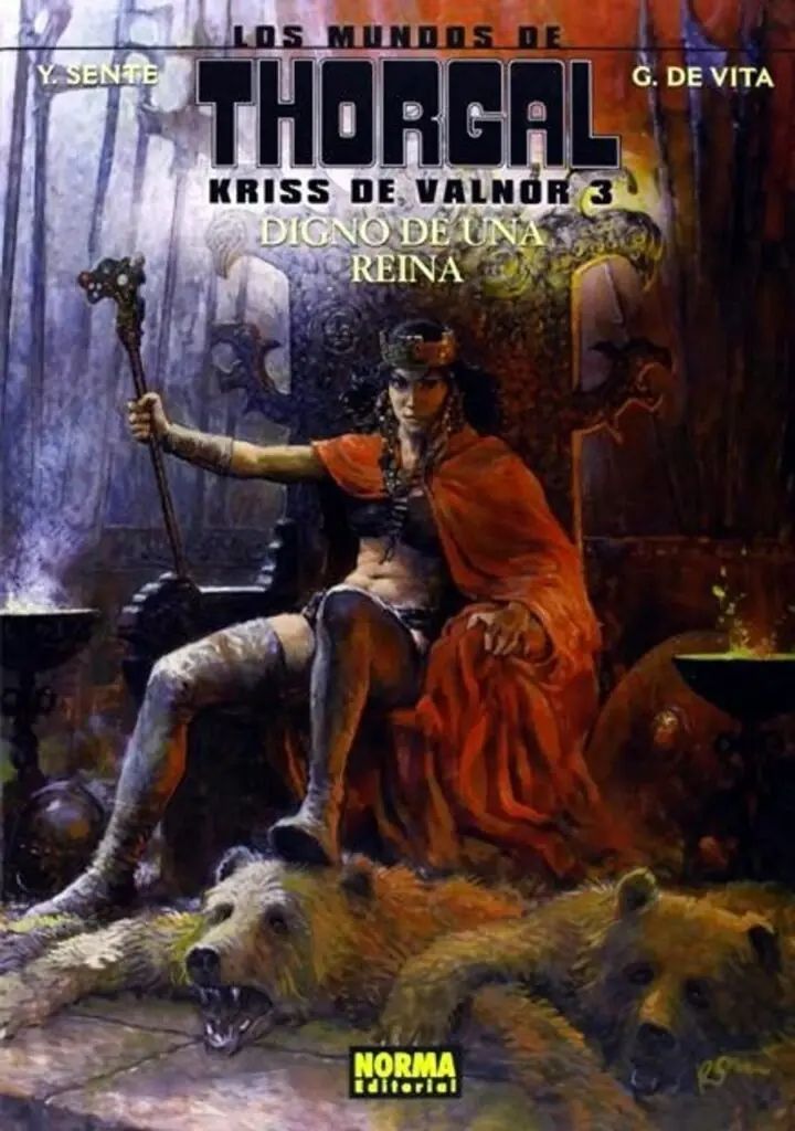 Los Mundos de Thorgal Kriss de Valnor 03 (Digno de una Reina) – Norma