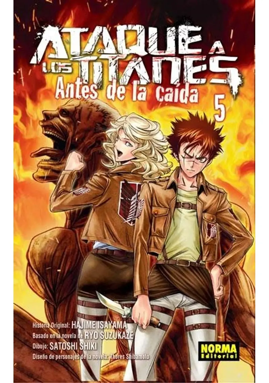 Ataque a los Titanes, Antes de la Caída 05 – Norma