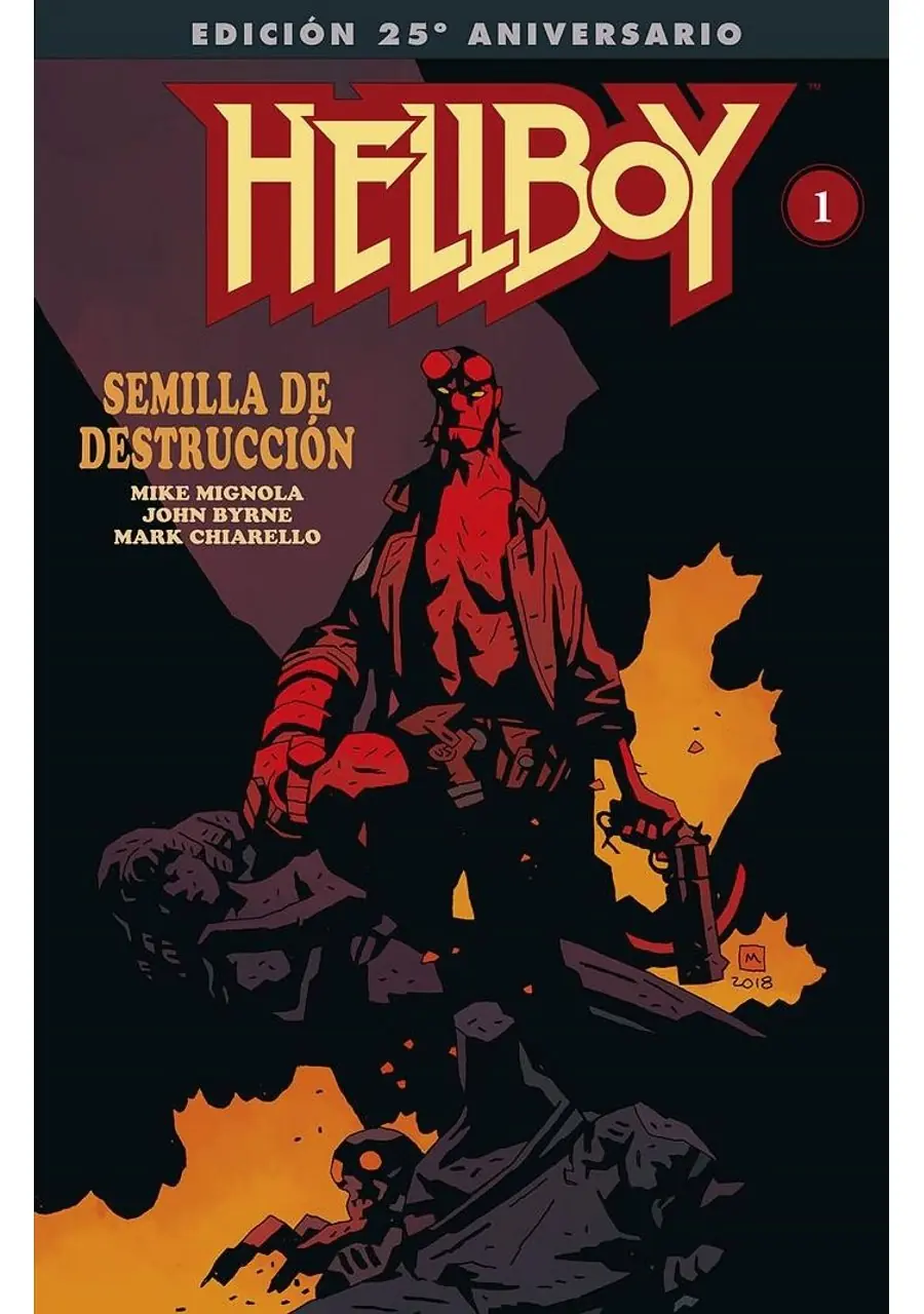 Hellboy Semilla de Destrucción Edición Gigante Especial 25 Aniversario – Norma
