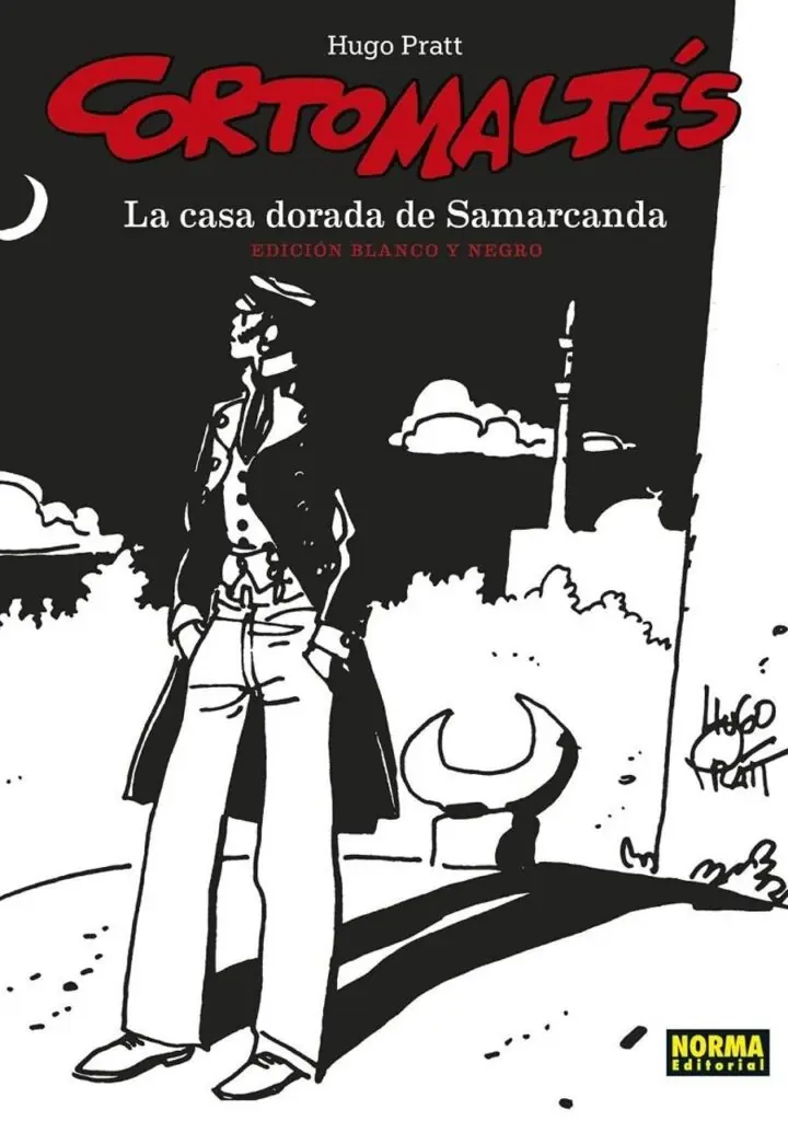 Corto Maltés 08 (La Casa Dorada de Samarcanda en Blanco y Negro) – Norma