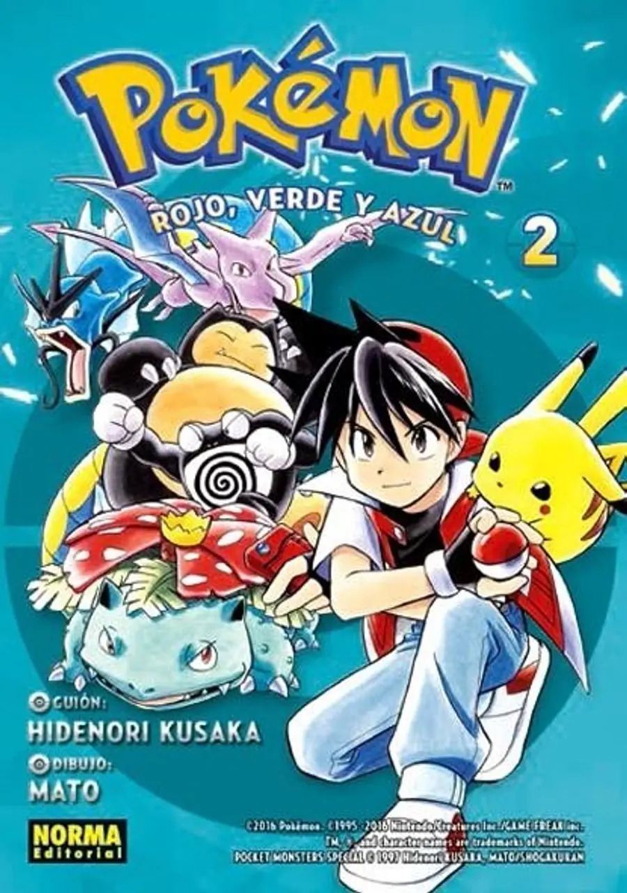 Pokemon 02 (Rojo, Verde y Azul Nueva Edición) – Norma