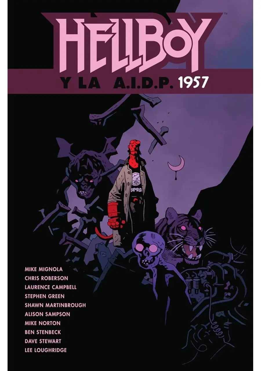 Hellboy Edición en Cartoné 31 (Hellboy y la Aidp 1957) – Norma