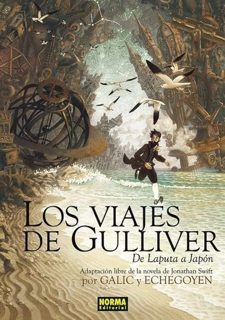 Los Viajes de Gulliver, de Laputa a Japón – Norma