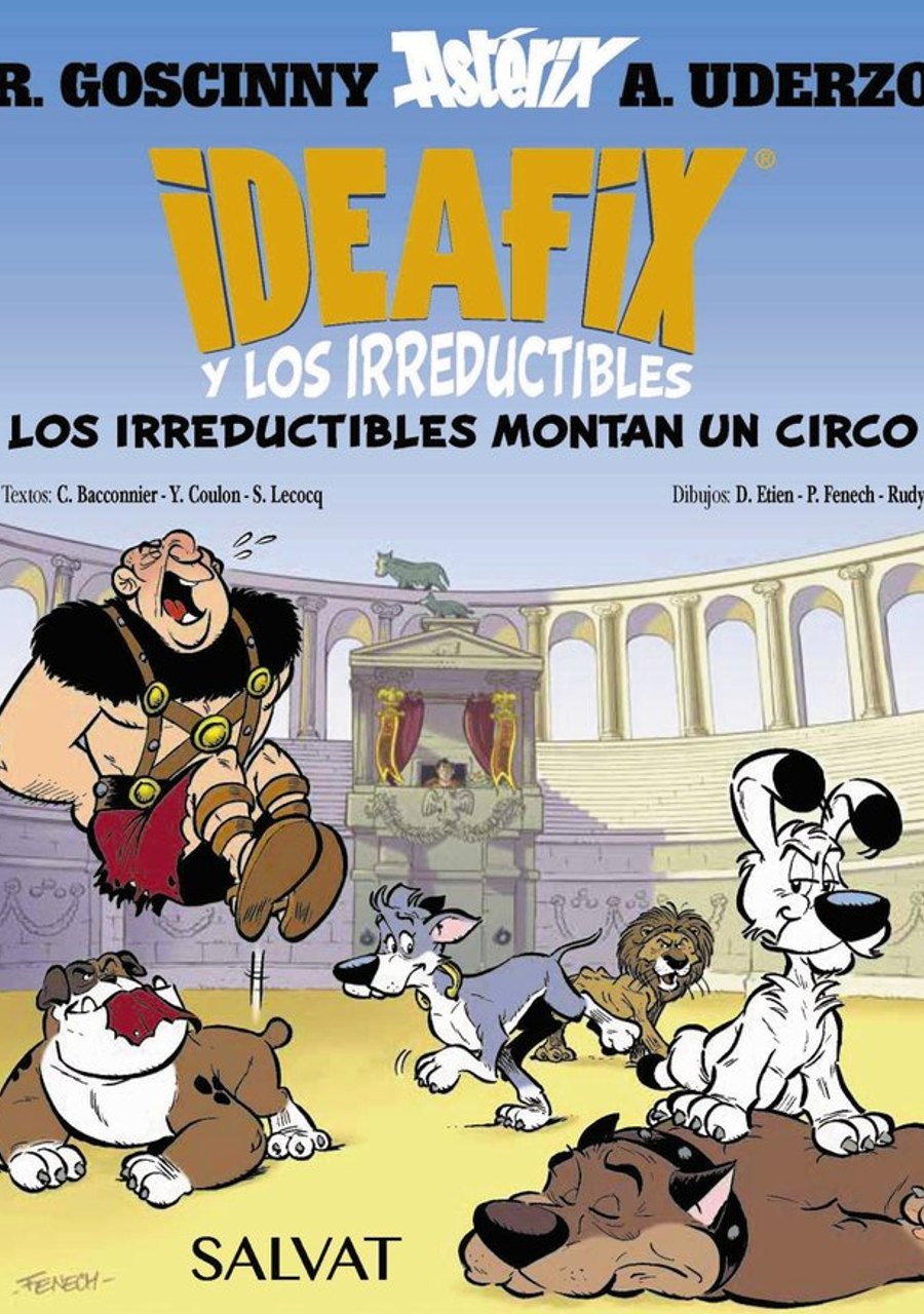 Ideafix y los irreductibles, 4. Los irreductibles montan su circo – Editorial Bruño