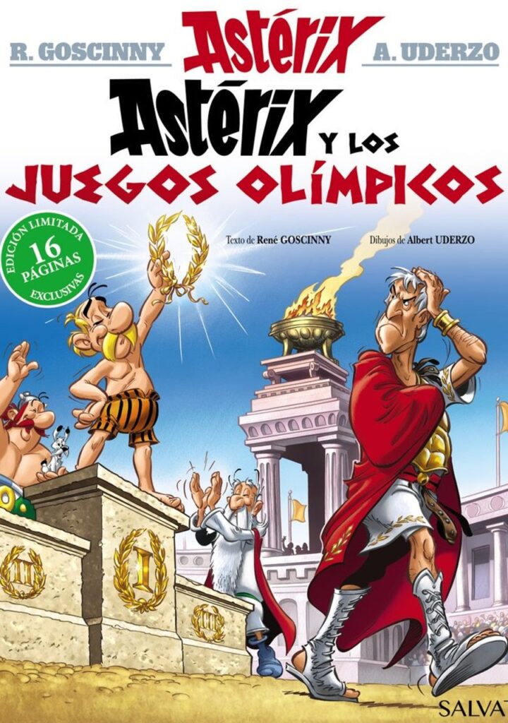 Astérix y los Juegos Olímpicos Edición 2024 – Editorial Bruño