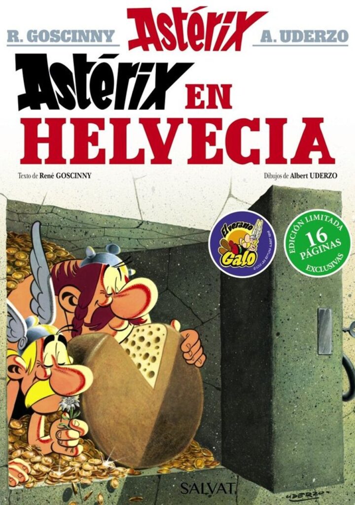 Astérix en Helvecia Edición 2025 – Editorial Bruño