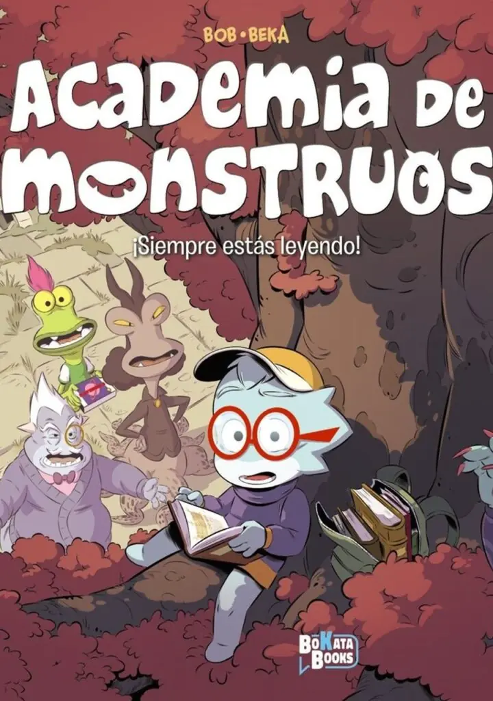 Academia de Monstruos, 2. Siempre Estas Leyendo – Editorial Bruño