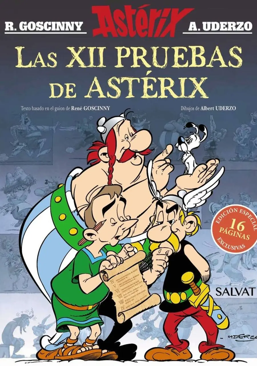 Las XII Pruebas de Astérix Edición Especial – Editorial Bruño