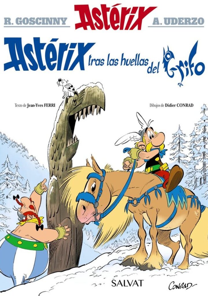 Astérix tras las Huellas del Grifo – Editorial Bruño
