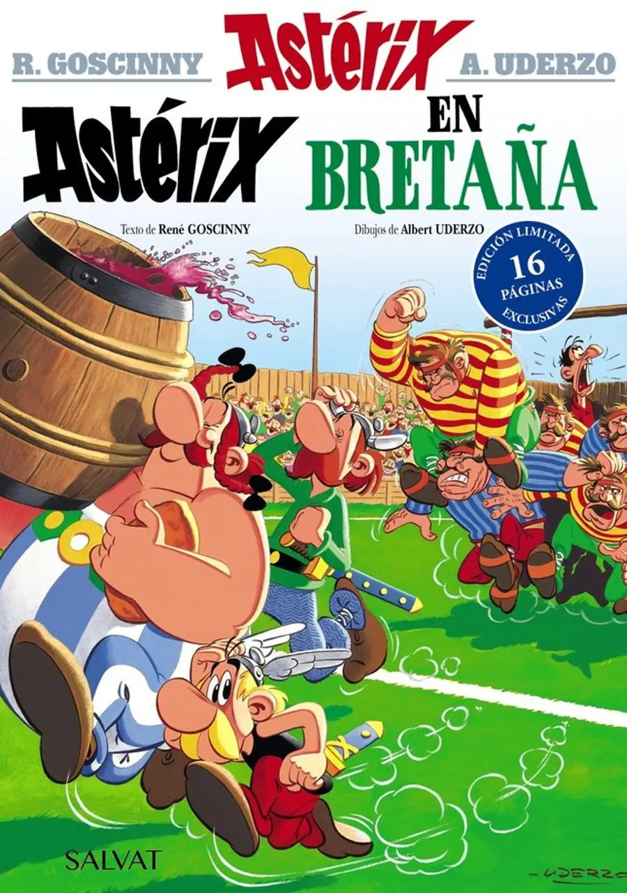 Astérix en Bretaña Edición 2023 – Editorial Bruño