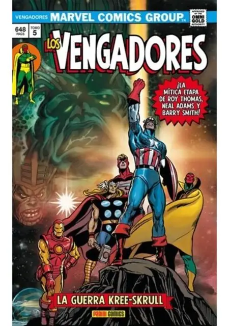 Los Vengadores Omnigold 05 (La Guerra Kree-skrull) – Panini España