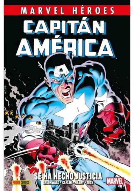 Coleccionable Héroes Marvel 088 (Capitán América de Mark Gruenwald Volumen 1 se Ha Hecho Justicia) – Panini España