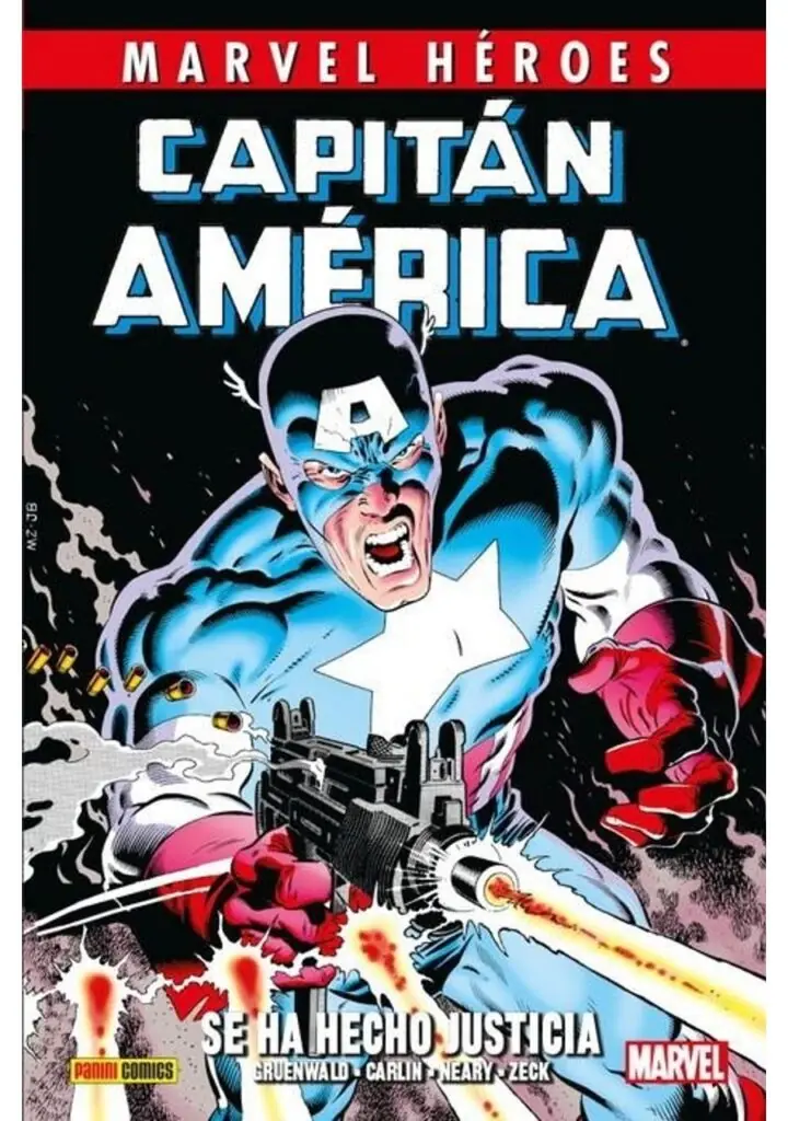 Coleccionable Héroes Marvel 088 (Capitán América de Mark Gruenwald Volumen 1 se Ha Hecho Justicia) – Panini España
