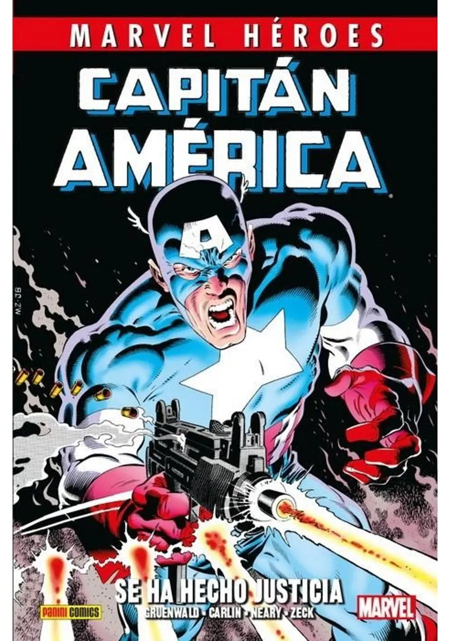 Coleccionable Héroes Marvel 088 (Capitán América de Mark Gruenwald Volumen 1 se Ha Hecho Justicia) – Panini España