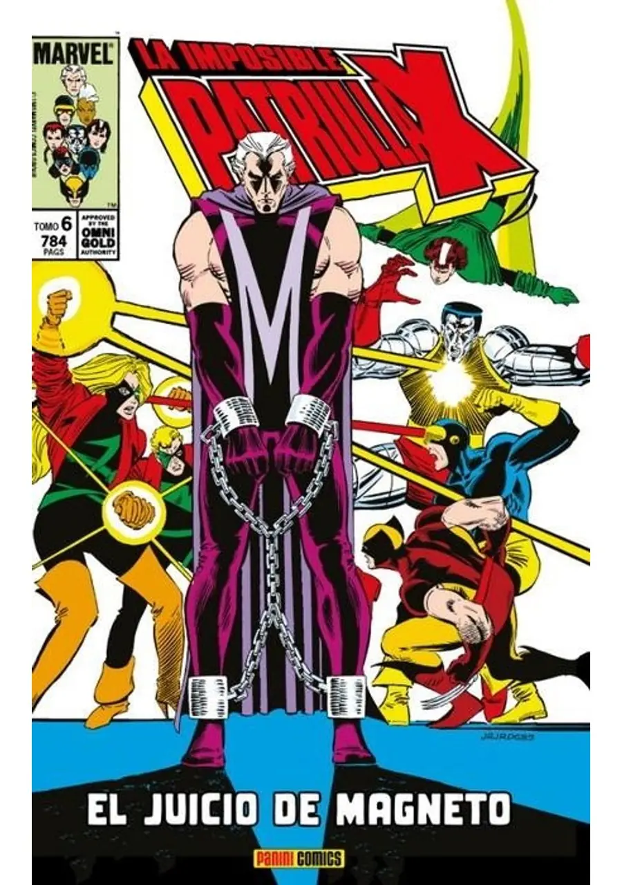 La Imposible Patrulla-x Omnigold 06 (El Juicio de Magneto) – Panini España