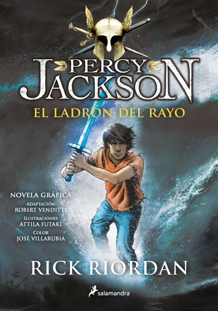 El ladrón del rayo (Percy Jackson y los dioses del Olimpo [novela gráfica] 1) – Salamandra Infantil y Juvenil