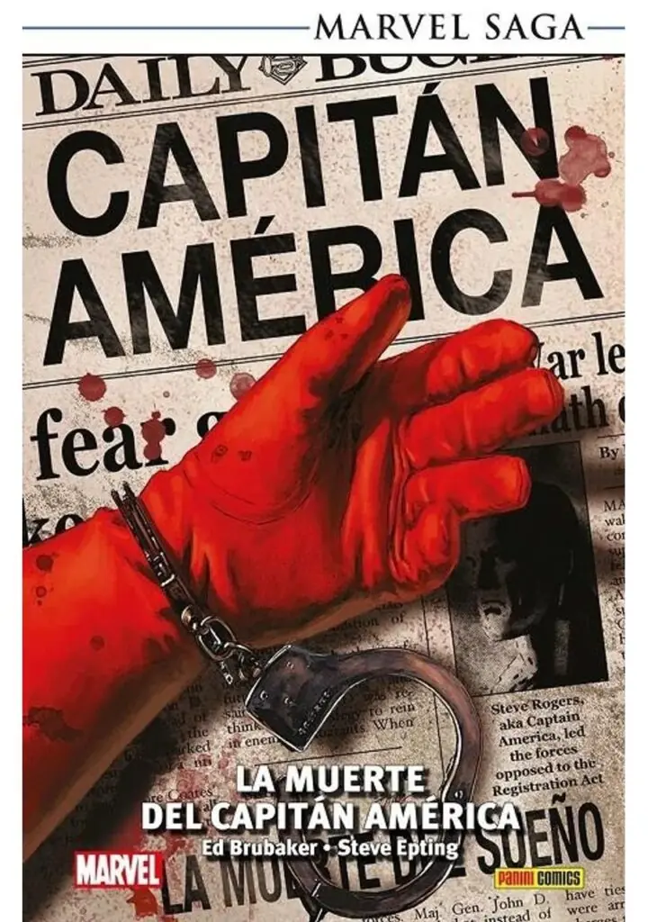 Capitán América Marvel Saga Rústica 05 (La Muerte del Capitán América) – Panini España