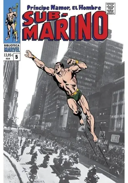 Biblioteca Marvel Namor, el Hombre Submarino 05 (De 1968) – Panini España