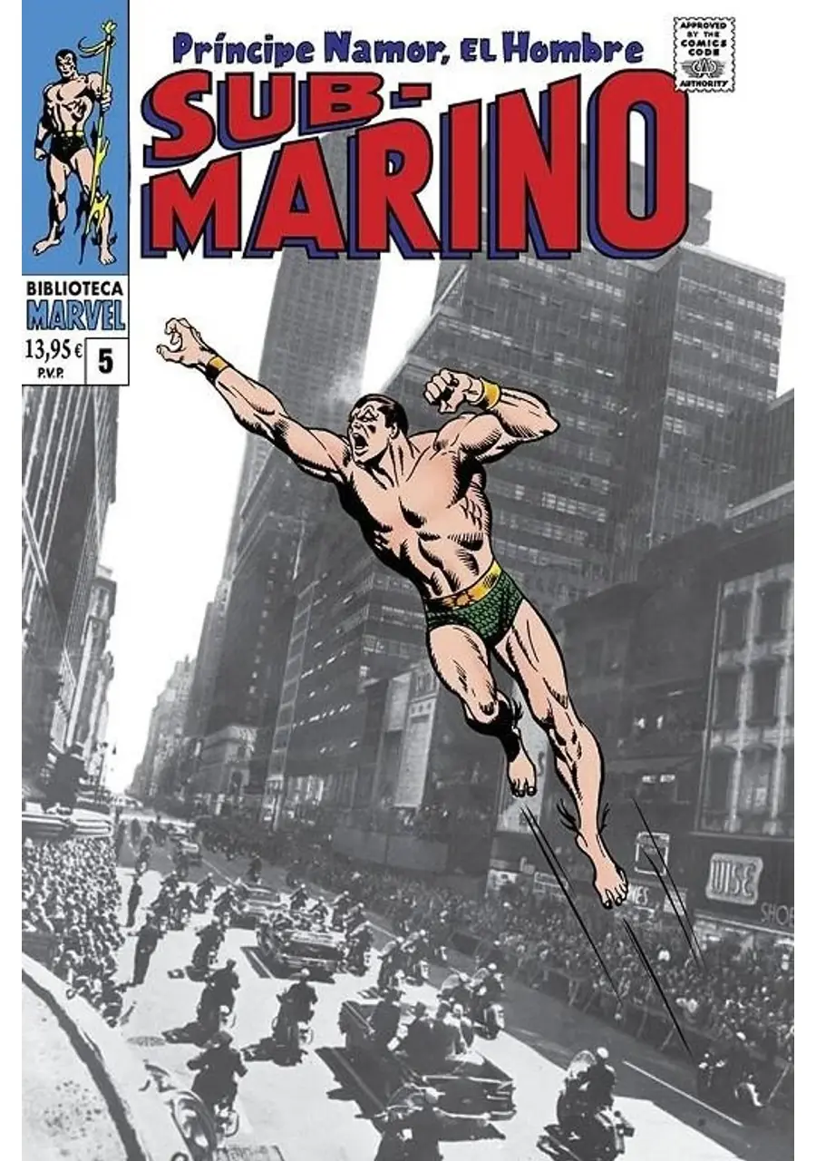 Biblioteca Marvel Namor, el Hombre Submarino 05 (De 1968) – Panini España