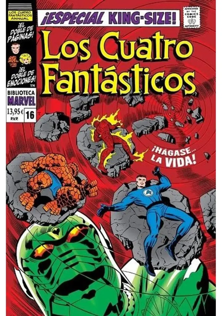 Biblioteca Marvel los 4 Fantásticos 16 (De 1968 a 1969) – Panini España
