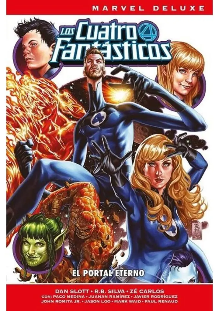Los 4 Fantásticos de Dan Slott Marvel Now! Deluxe 03 (El Portal Eterno) – Panini España