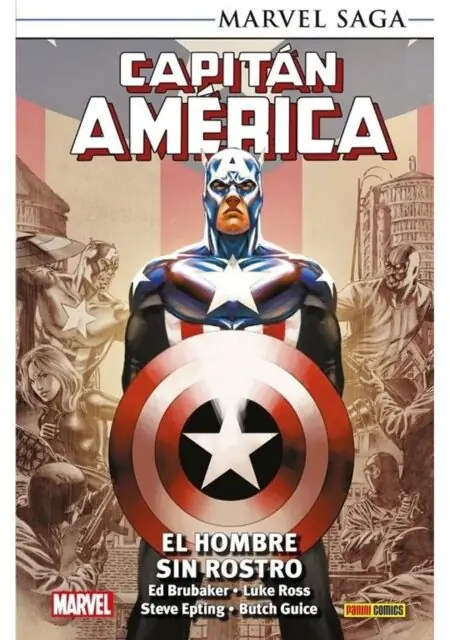 Capitán América Marvel Saga Rústica 08 (El Hombre Sin Rostro) – Panini España