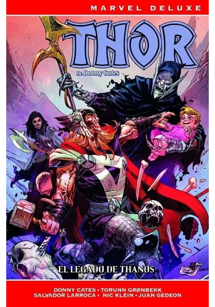 Thor de Donny Cates Marvel Now! Deluxe 03 (El Legado de Thanos) – Panini España