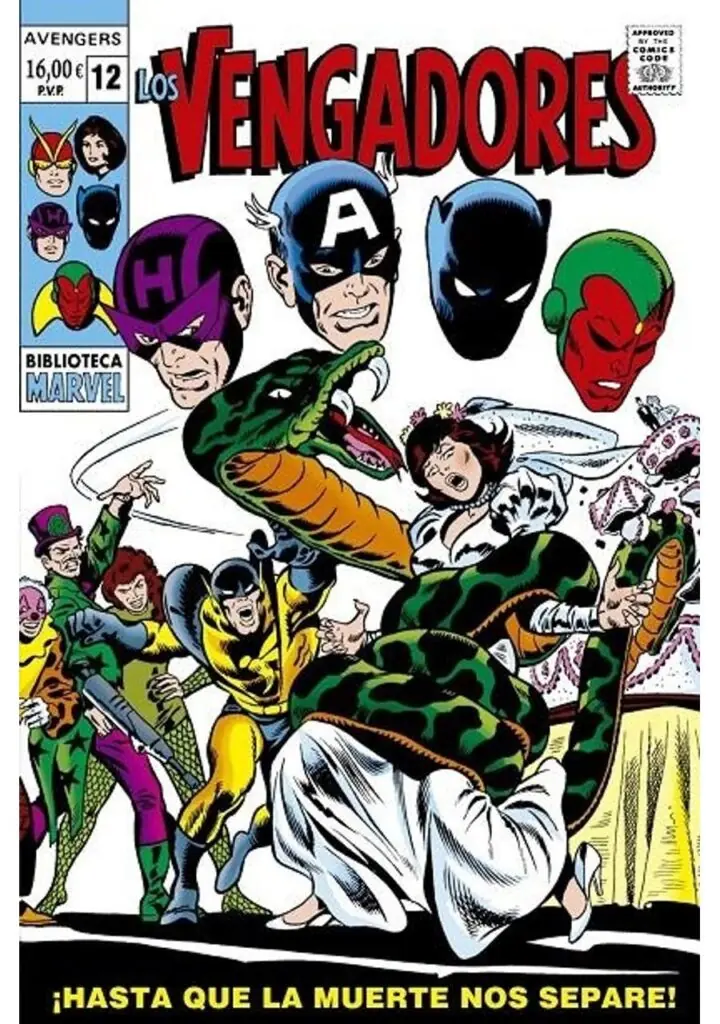 Biblioteca Marvel los Vengadores 12 (De 1968 a 1969) – Panini España