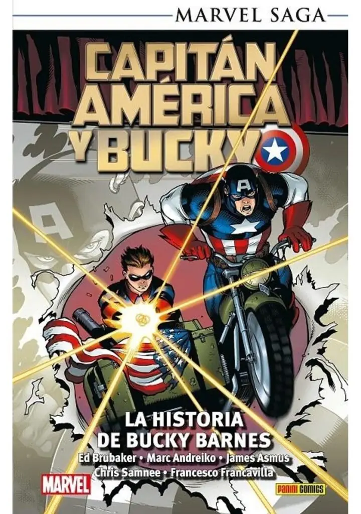 Capitán América Marvel Saga Rústica Capitán América y Bucky, la História de Bucky Barnes – Panini España