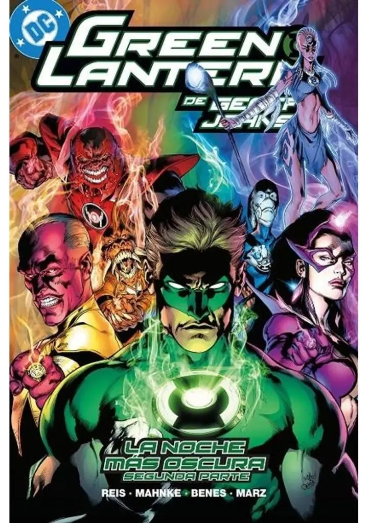 Biblioteca Green Lantern de Geoff Johns 12 (La Noche Más Oscura Segunda Parte) – Panini España