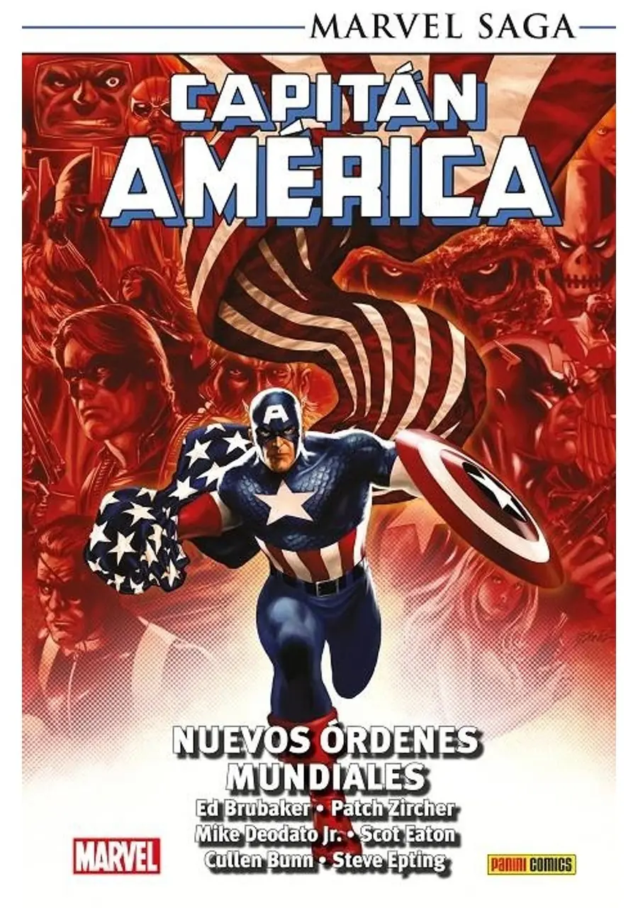 Capitán América Marvel Saga Rústica 15 (Nuevos Órdenes Mundiales) – Panini España