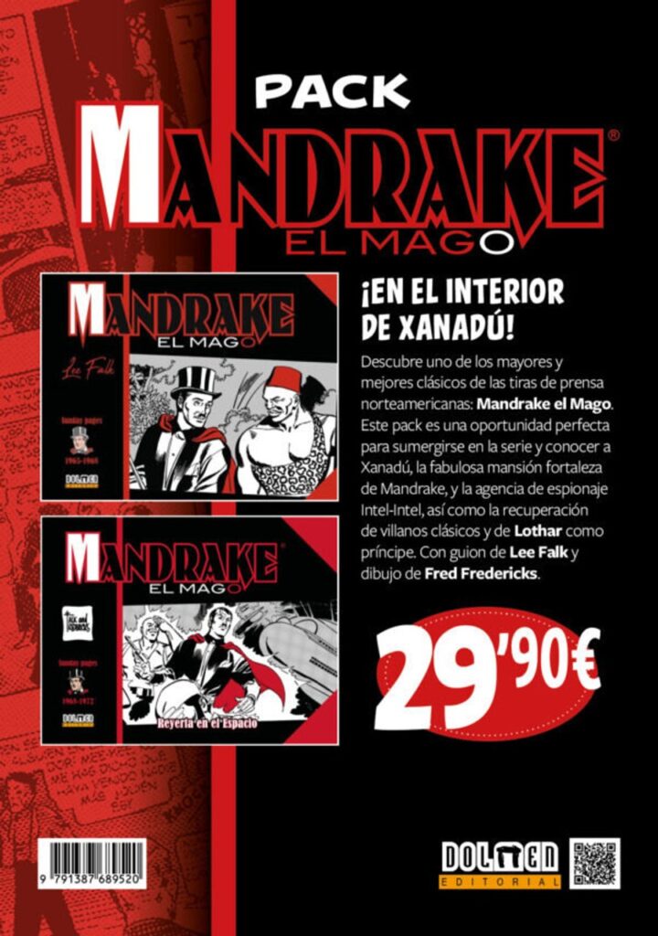 Pack - Mandrake el Mago – Dolmen Editorial