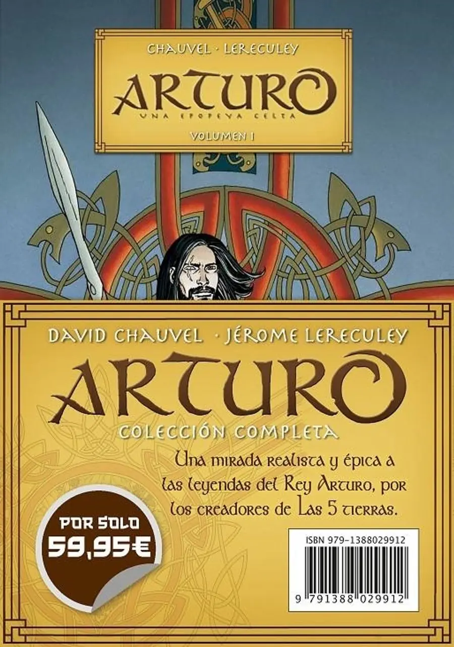 Colección Completa Arturo, una Epopeya Celta – Yermo Ediciones