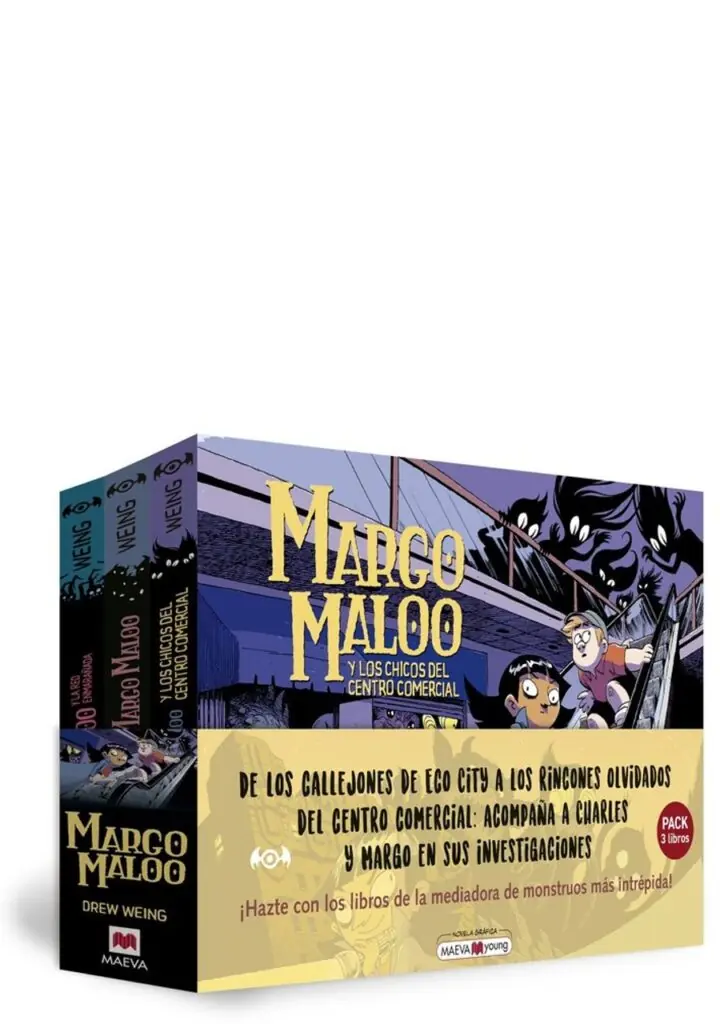 Pack Margo Maloo 1-3 – Maeva Ediciones