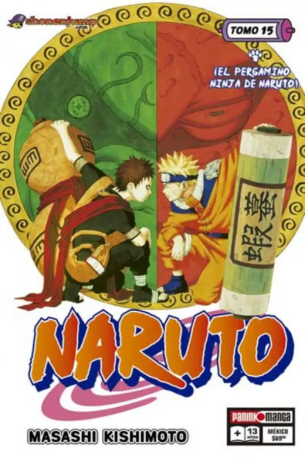 Naruto 15 - Panini Argentina