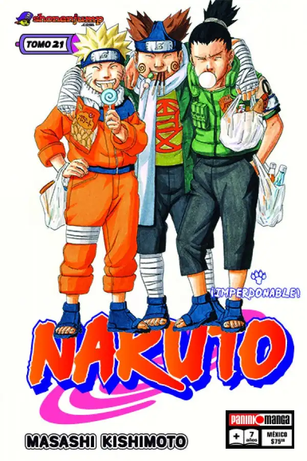 Naruto 21 - Panini Argentina