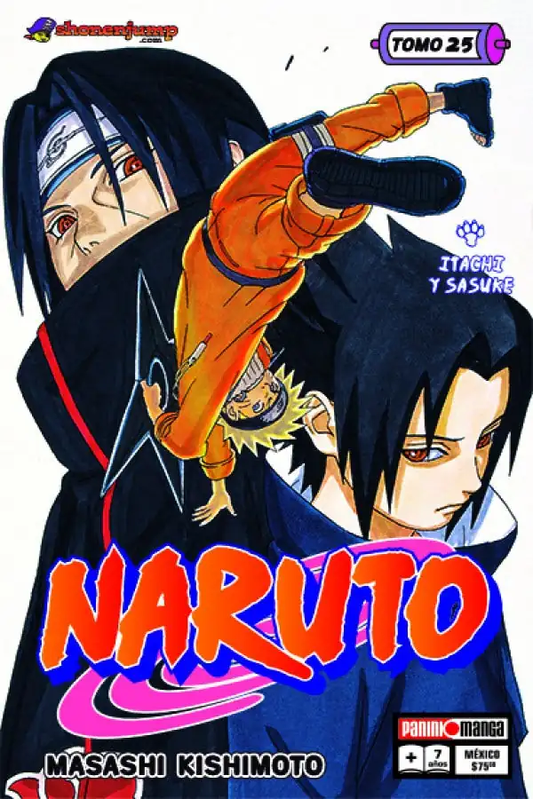 Naruto 25 - Panini Argentina