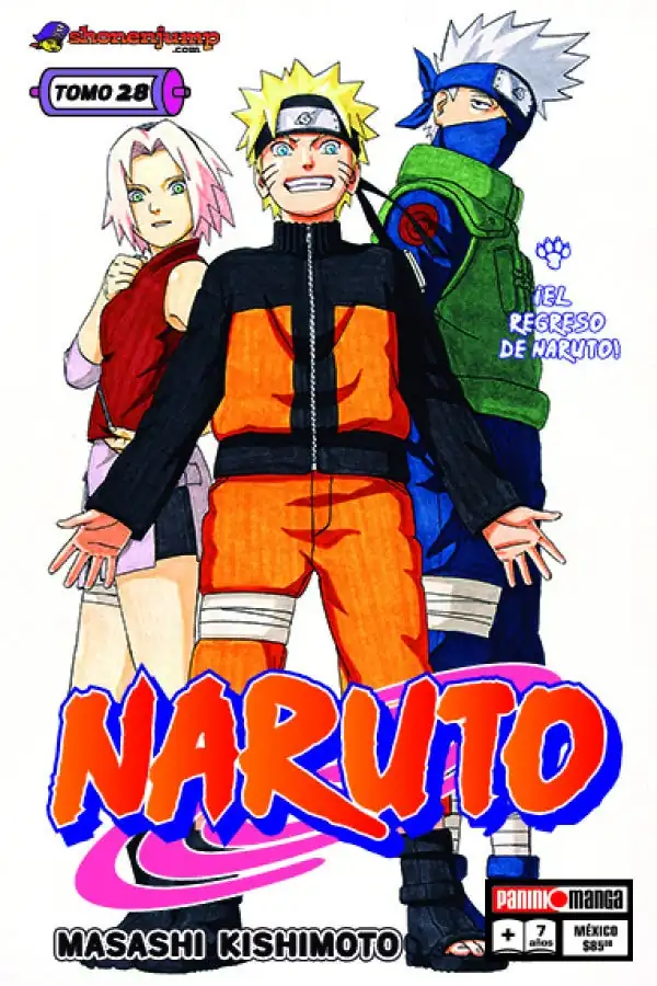 Naruto 28 - Panini Argentina