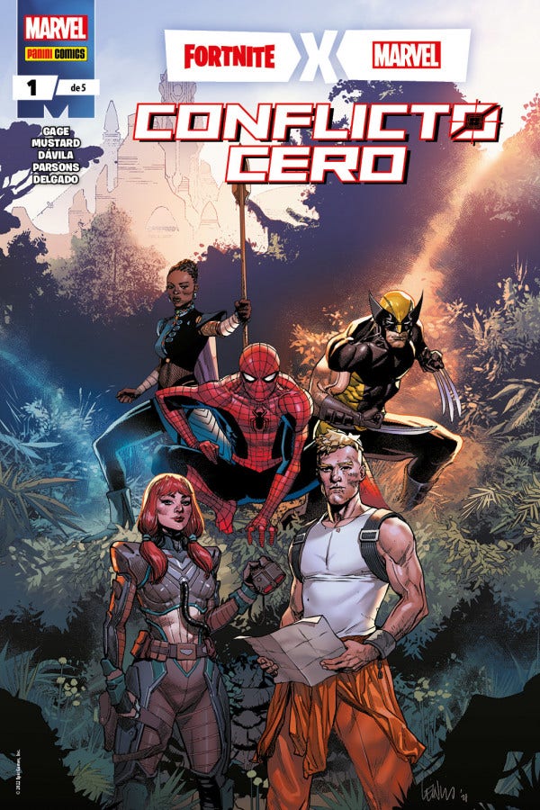Fortnite X Marvel: Conflicto Cero 01 - Panini Argentina