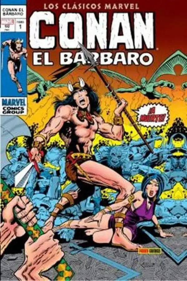 Conan el Bárbaro - los Clásicos de Marvel 01 - Panini Argentina