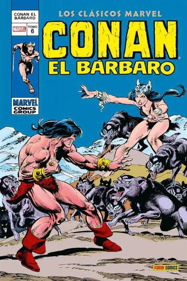 Conan el Barbaro los Clásicos Marvel 06 - Panini Argentina