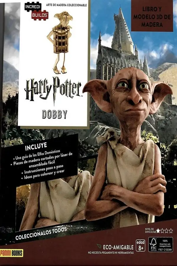 Harry Potter: Dobby Kit Incredi Builds 01 - Panini Argentina
